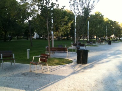 Park in Regina, Sept 2013